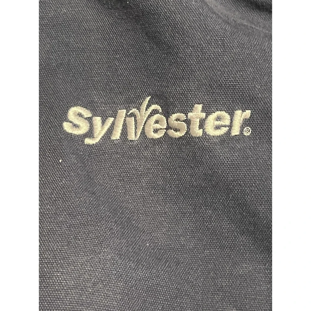 Vintage Carhartt J131 DNY Dark Navy Hooded Jacket Sz XL Sylvester Polansky Seed